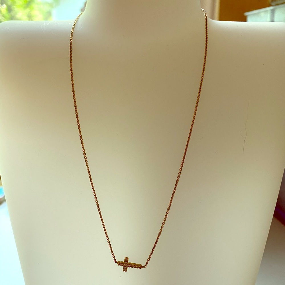 💫💫Choker cross necklace